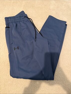 Under Armour Men's Slate Blue Athletic Joggers